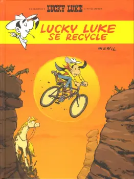 Miniature Lucky Luke se recycle