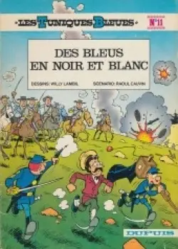 Miniature Des bleus en noir et blanc