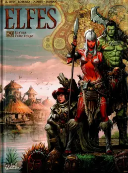 Miniature Lea'saa l'Elfe rouge
