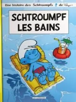 Miniature Schtroumpf les bains